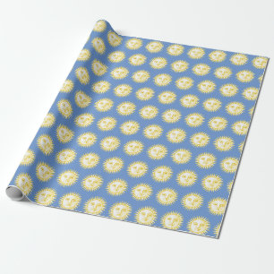 Antike Sonne Geschenkpapier