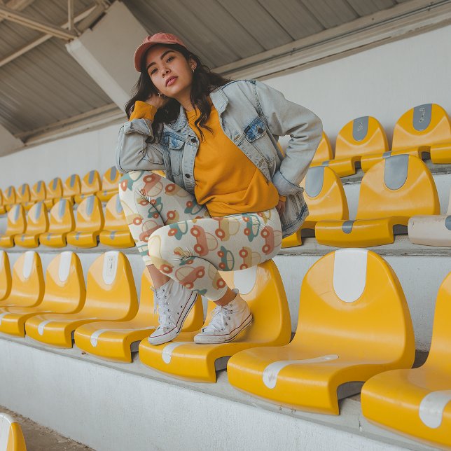 Antike Spielzeugwagen Leggings (Von Creator hochgeladen)