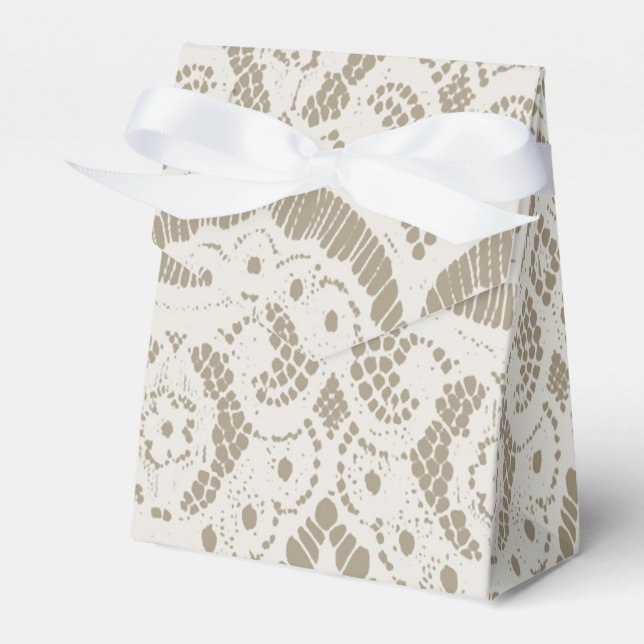 Antike Spitze Geschenkschachtel (Vorderseite)