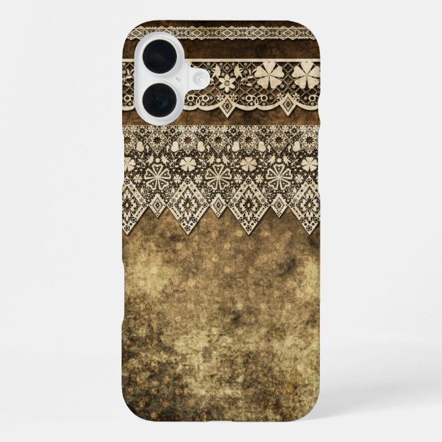 Antike Spitze iPhone Hülle (Rückseite)
