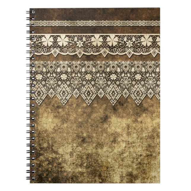 Antike Spitze Notizblock (Vorderseite)