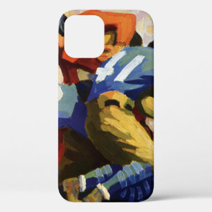 Antike Sportart, Fußballspieler in einem Spiel Case-Mate iPhone Hülle