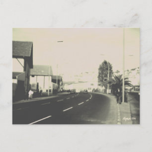 Antike Straße Gebäude Algier Algerien Vintage Postkarte