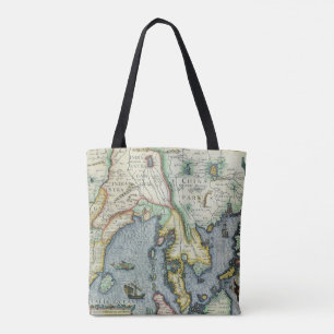 Antike Südostasienkarte von Mercator / Hondius