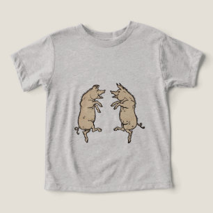 Antike Tanzschweine: Whimsical Vintag Piggy Jig