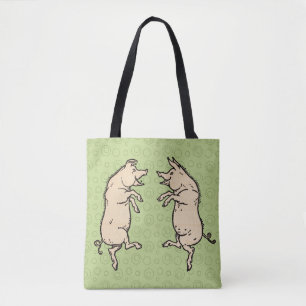 Antike Tanzschweine: Whimsical Vintag Piggy Jig