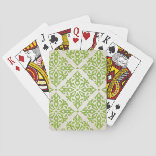 Antike Tapete Spielkarten
