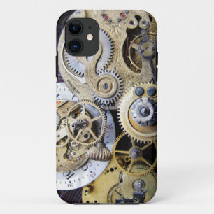 Antike Taschenuhrzahnräder für Steampunk iPhone Case-Mate iPhone Hülle