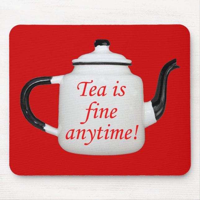 Antike Teekanne Mousepad (Vorne)