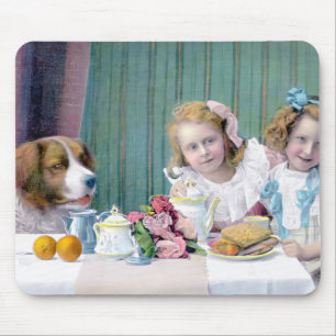 Antike Teeparty Mousepad