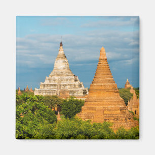 Antike Tempel und Pagoden Bagan Magnet
