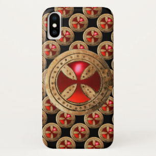 ANTIKE TEMPLAR CROSS Red Ruby Gem Case-Mate iPhone Hülle