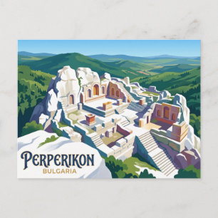 Antike thrakische Stadt Perperikon Bulgarien Postkarte