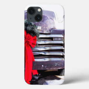 Antike Truck with Festive Christmas Wreath Case-Mate iPhone Hülle