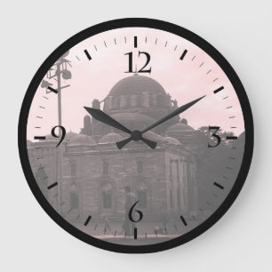 Antike Türkei Istanbul Beyazit-Camii Moschee Canva Große Wanduhr