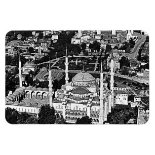 Antike Türkei Istanbul Blaue Moschee Überblick 197 Magnet