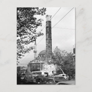 Antike Türkei Istanbul Säule Konstantin Postkarte
