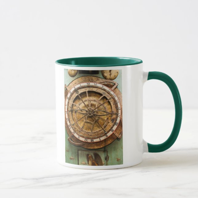 Antike Uhr, Deutschland Tasse (Rechts)