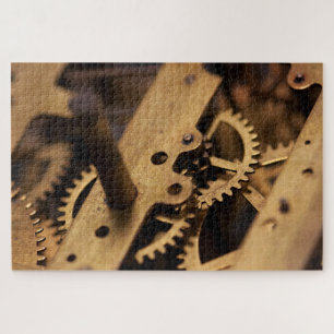Antike Uhr Innenteile Puzzle