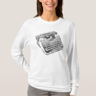Antike Underwood-Schreibmaschine mit Patina T-Shirt