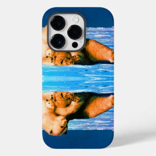 Antike USA Alaska Mutter Eisbär Case-Mate iPhone 14 Pro Hülle