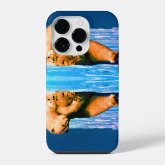 Antike USA Alaska Mutter Eisbär iPhone 14 Pro Hülle