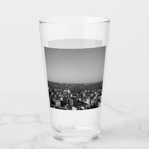 Antike USA Washington Stadtübersicht Glas