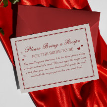 Antike Valentinstag-Brautjungfernparty-Rezeptanfra