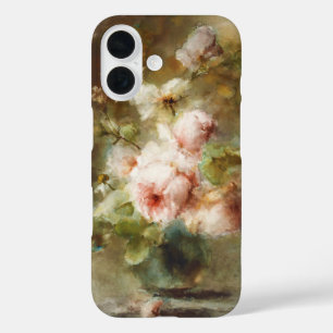 Antike Vase mit Rosen Margaretha Roosenboom iPhone 16 Hülle