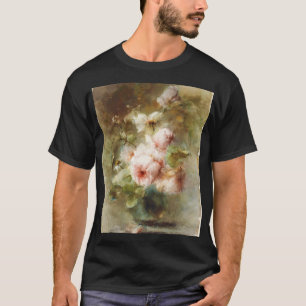 Antike Vase mit Rosen Margaretha Roosenboom T-Shirt