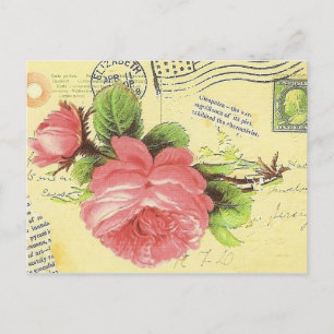 Antike viktorianische Postkarte