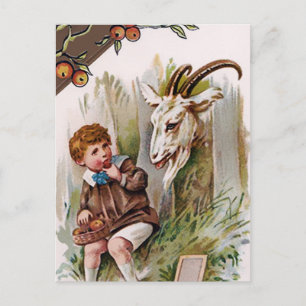 Antike viktorianische Postkarte