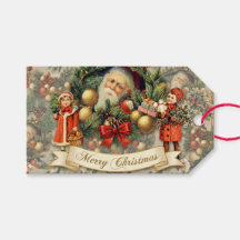 Antike viktorianische Weihnachtsdekoration