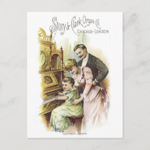 Antike Vintage-Handelskarten Karten, Poster Postkarte