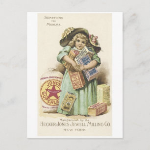 Antike Vintage-Handelskarten Karten, Poster Postkarte