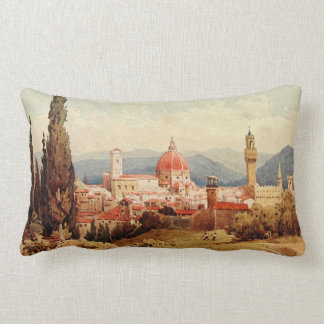 Antike Vintage Italien Florenz Boboli-Gärten Lendenkissen