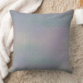 Antike Vintage Lila Aquamarine Kunst Kissen