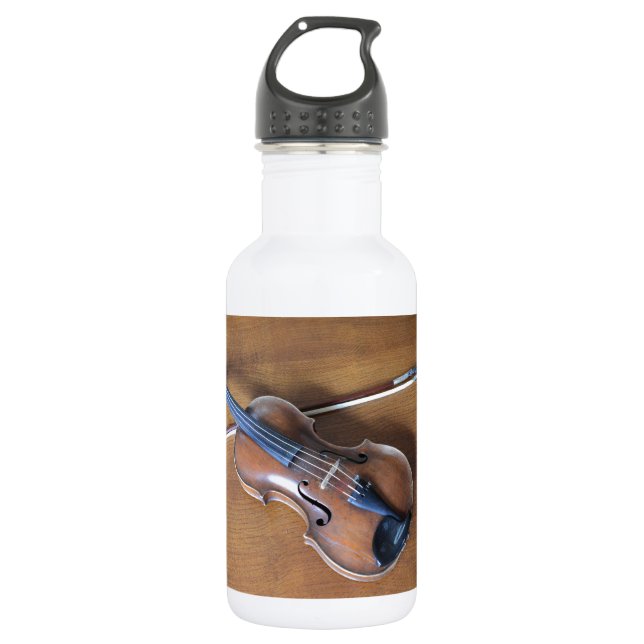 Antike Violine Trinkflasche (Vorderseite)