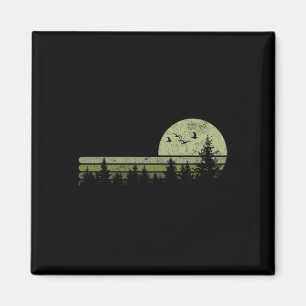 Antike Wald Natur Bäume Wandern Outdoor Wildtiere Magnet
