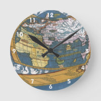 Antike Weltkarte mit Claudius Ptolemy, 1507