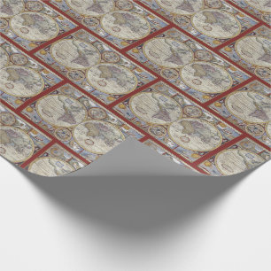 Antike Weltkarte Nr. 3 Geschenkpapier