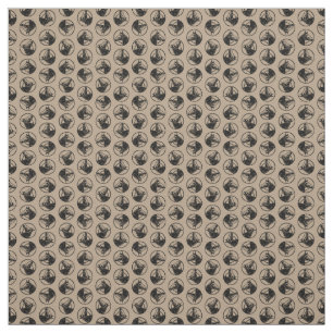 Antike Western PferdekopfEmbleme CUSTOM BG FARBE Stoff