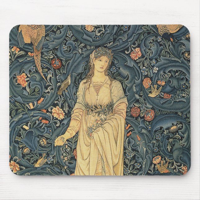 Antike William Morris-Flora Mousepad (Vorne)