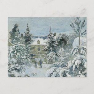 Antike Winterpostkarte Postkarte