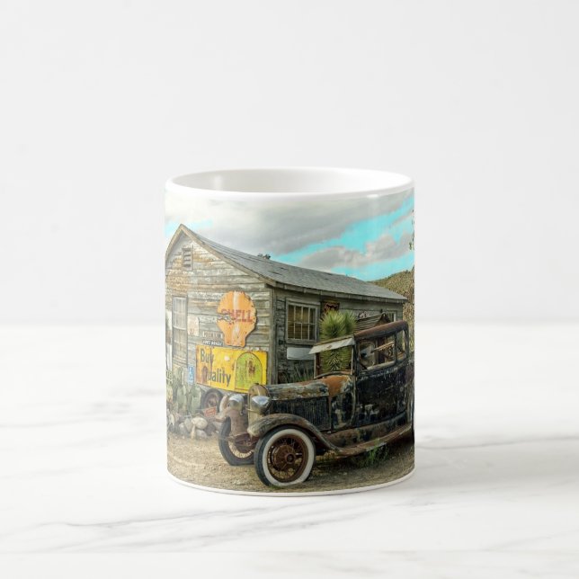 Antike Wüstenhalle Kaffeetasse (Mittel)