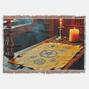 Antike Zauber auf einem Mystischen Scroll Decke