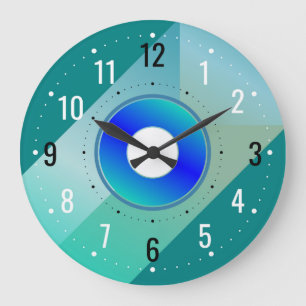 Antike & zeitgenössische Dekoration - modernes Tür Große Wanduhr