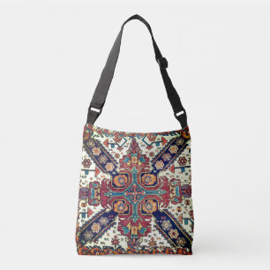 Antike Zeykhur Oriental Rug Design Crossbody Bag Tragetaschen Mit Langen Trägern