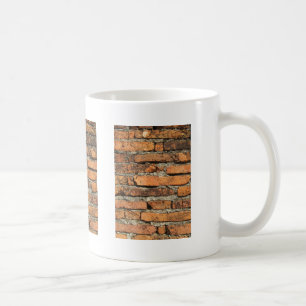 Antike Ziegelmauer Kaffeetasse