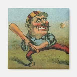 Antike Zigarrenetikett, Sports Baseball Tansill Pu Magnet